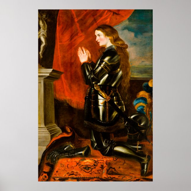Poster Joan of Arc por Peter Paul Rubens (Frente)