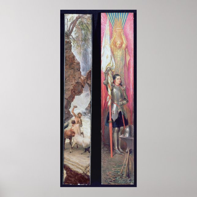 Poster Joana d'Arc, 1890 (Frente)