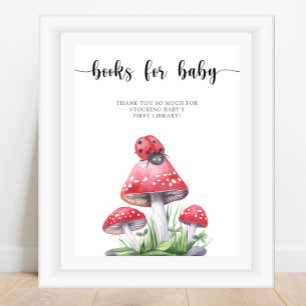 Poster Joaninha de água - livros para bebê