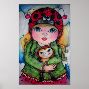 Poster Joaninha! Joaninha! Pôster! U Escolher tamanho