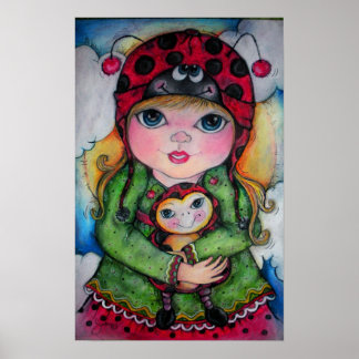 Poster Joaninha! Joaninha! Pôster! U Escolher tamanho