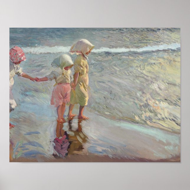 Pôster Joaquin Sorolla - As Três Irmãs (Frente)