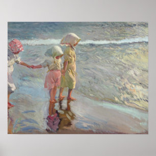 Pôster Joaquin Sorolla - As Três Irmãs
