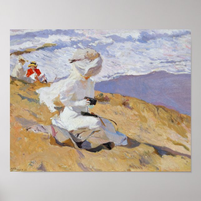 Poster Joaquin Sorolla - Capturando o Momento (Frente)
