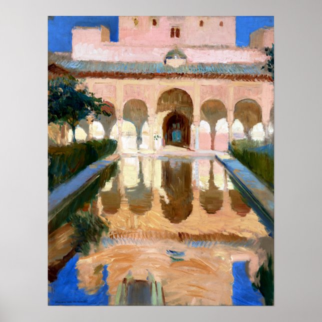 Poster Joaquin Sorolla y Bastida Hall dos Embaixadores (Frente)