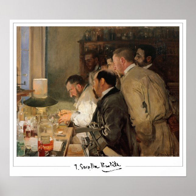 Poster Joaquín Sorolla Zedign Cartaz de Arte #14 (Frente)