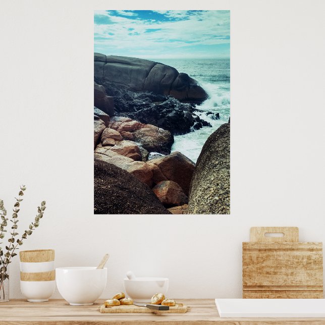 Poster Joaquina - pedras (Cozinha)