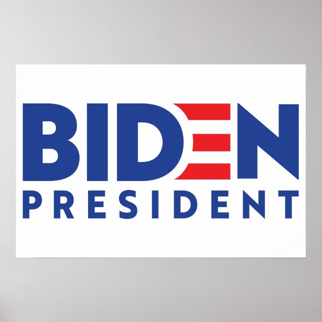 Poster Joe Biden 2020 Biden para Presidente (Frente)