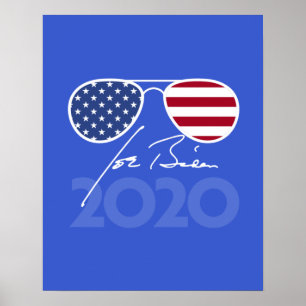 Poster Joe Biden Aviators 2020