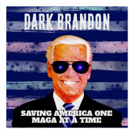 Pôster Joe Biden como Dark Brandon