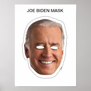 Pôster Joe Biden Mask