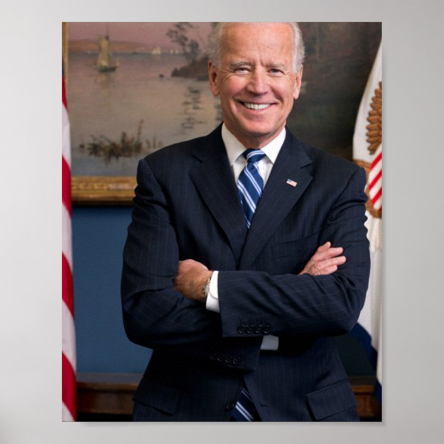 Poster Joe Biden Portrait (Frente)