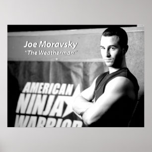 Pôster Joe Moravsky "o meteorologista "