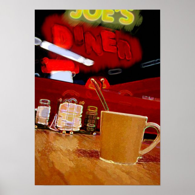 Pôster Joe's Diner's (Frente)