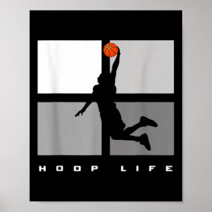 Poster Jogada de basquete de Hoop Life Men