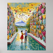 Jogada Poética: Muro de Poesia do Amor Magnético