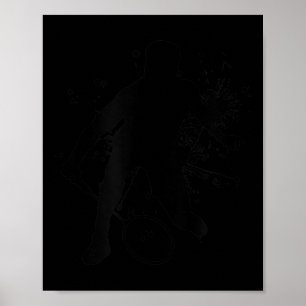 Poster Jogador De Badminton Para Homens