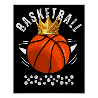 Pôster Jogador de basquetebol