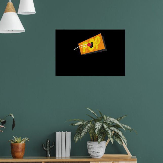 Poster Jogador de Cornhole Cornhole Pop (Sala de Estar 1)