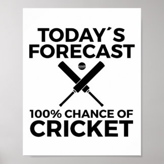 Poster Jogador de Críquete 10