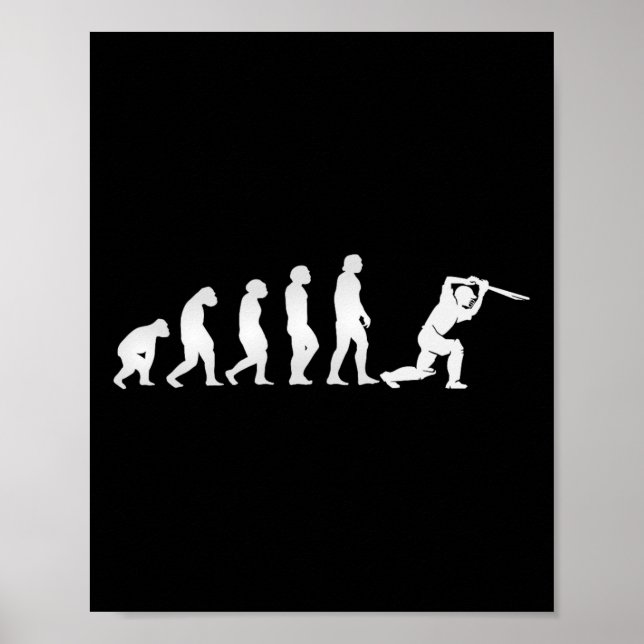 Poster Jogador de Críquete Evolution 2  (Frente)
