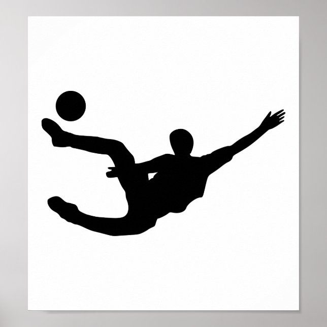 Poster Jogador de futebol (Frente)