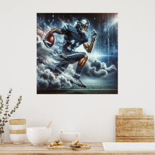 Poster jogador de futebol