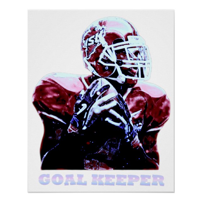 Pôster jogador de futebol (Frente)