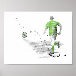POSTER JOGADOR DE FUTEBOL 5