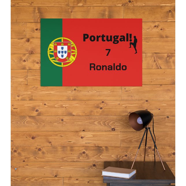 Poster Jogador de Futebol Português personalizável (Criador carregado)