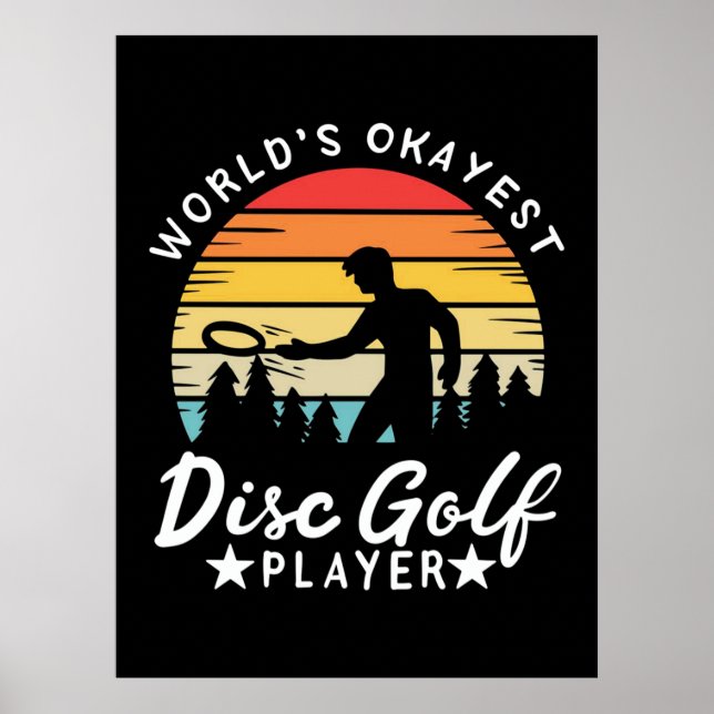 Poster Jogador de Golfe do Disco Mais Okayest (Frente)