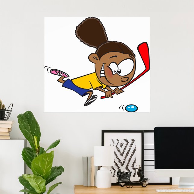 Poster Jogador de hóquei (Criador carregado)