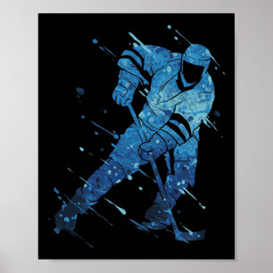 Poster Jogador de Hóquei no Gelo