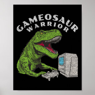 Poster Jogador de Jogos Engraçado
