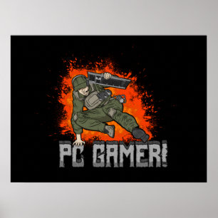 Poster Jogador de PC!