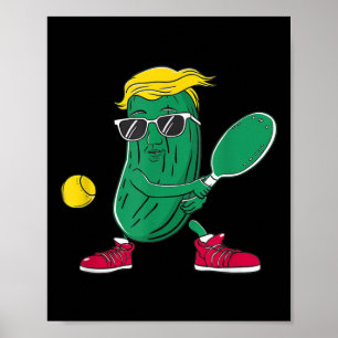 Poster Jogador de picareta Patriótico Engraçado Jogando P