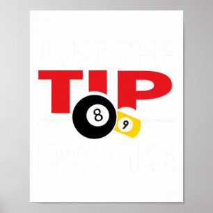 Poster Jogador De Piscina Engraçado Billiers Para Esconde