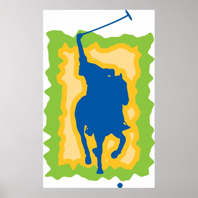 Poster Jogador de Polo (Frente)