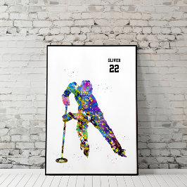 Poster Jogador de Ringue