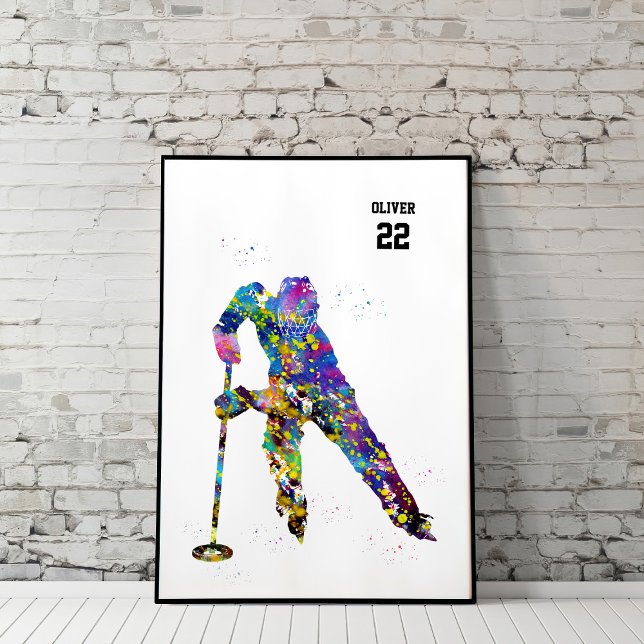 Poster Jogador de Ringue (Criador carregado)