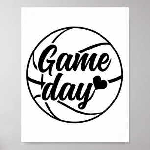 Poster Jogador de Sketll do Treinador de Esportes de Jogo