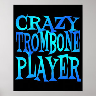 Pôster Jogador de Trombone louco