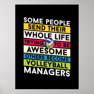 Poster Jogador de Volei Gerentes de Volei