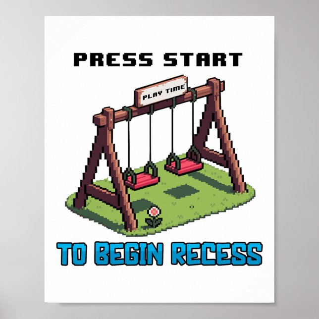 Poster Jogador Engraçado De Ck Para A Escola Para Meninos (Frente)