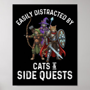 Poster Jogador Facilmente Distraído 