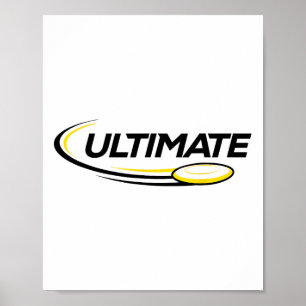 Poster Jogador Profissional de Golfe de Disco de Ultimate