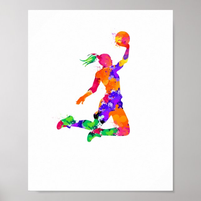 Poster Jogadores De Basquete Para Ventiladores De Basquet (Frente)