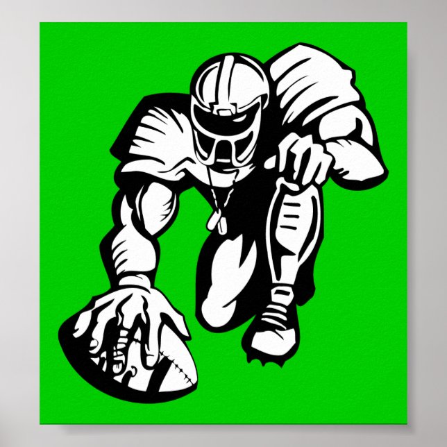 Pôster Jogadores de futebol do SUPERBOWL062 (Frente)