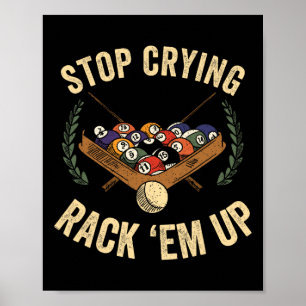 Poster Jogadores de Piscina Roupa Snoo de  Engraçados Bil