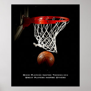 Poster Jogadores Inspiradores de Cotação Inspiradora de B